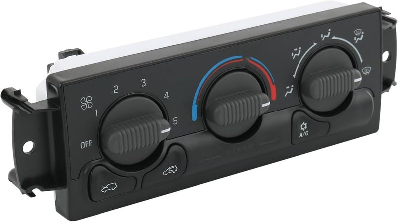 DICMIC Front A/C Heater Climate Control Module Compatible with 2002 Cadillac Escalade EXT Chevrolet Avalanche 1500 2500 1999-2002 GMC Sierra 1500 2500 Replace# 599-266, 15-72528 - Image 1